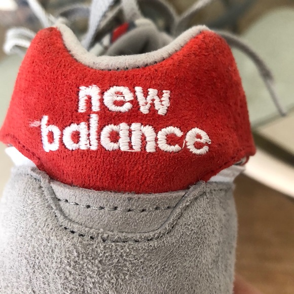 🇺🇸NEW BALANCE 576 GREY/RED/CAMO MADE IN USA SZ 10 - Picture 2 of 9